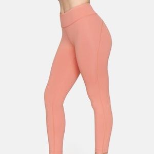 Outdoor Voices Terra-cotta Tech Sweat Leggings